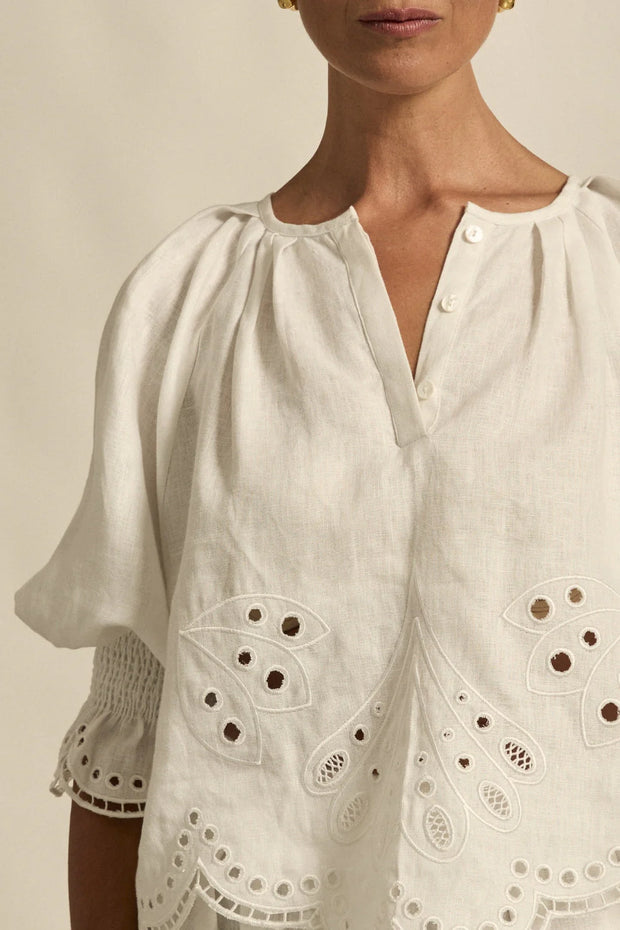 Zoe Kratzmann Dawn top Porcelain