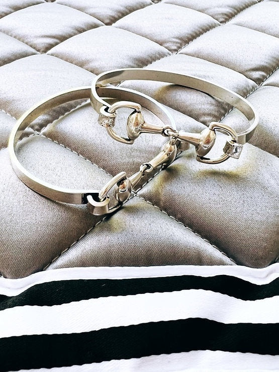 Twigg Snaffle Bangle sterling silver