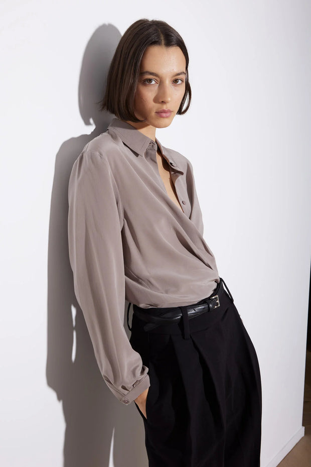 Knuefermann Caruso Shirt Truffle
