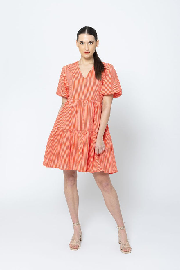 Revival Dress - Tomato