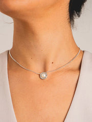 Vow Valley Pearl Necklace Sterling  Silver