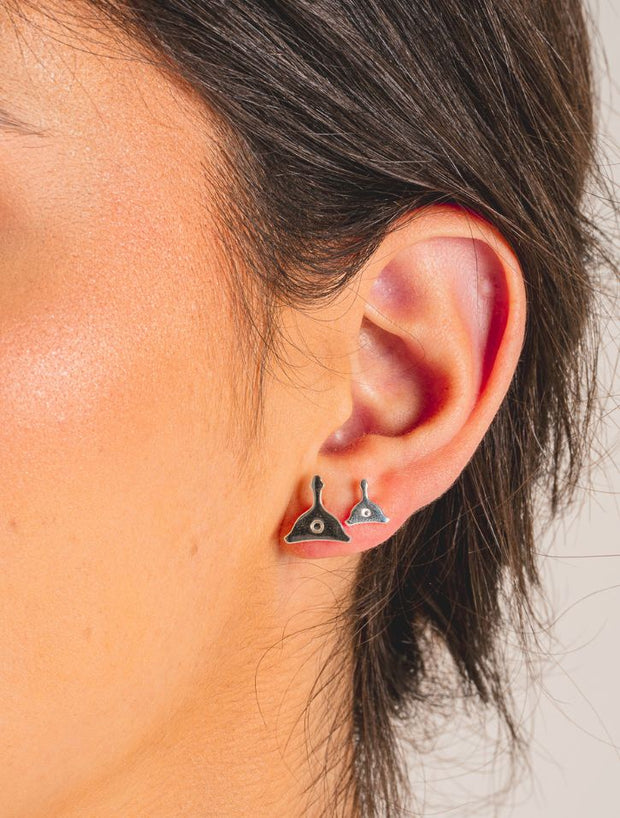 Whistle & Pop High Country Dainty Whistle Studs 18 k Gold
