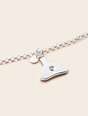 High Country Whistle Necklace Medium Silver