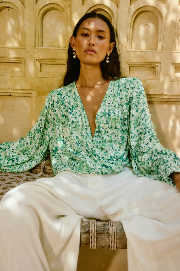 Oline Cropped Top Jasmine