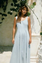Sofie Denim Tank Dress Sky