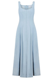 Sofie Denim Tank Dress Sky