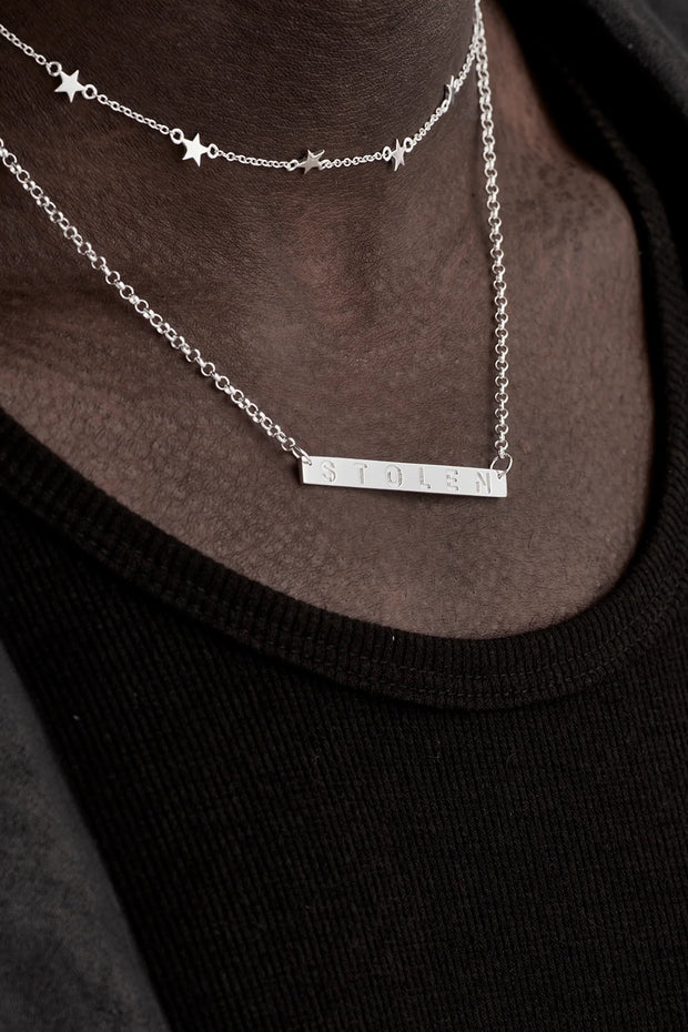 Stolen Girlfriends Club Stolen Plank Necklace