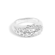 4018-0095 Scattered Classics Ring Silver