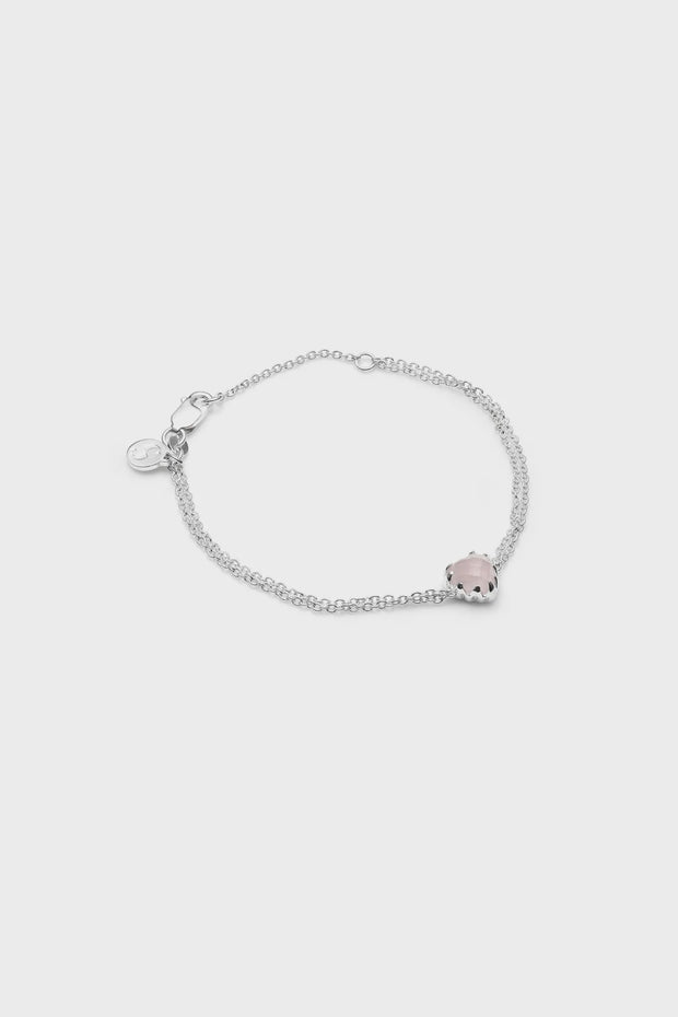 Love Claw Bracelet - Rose Quartz