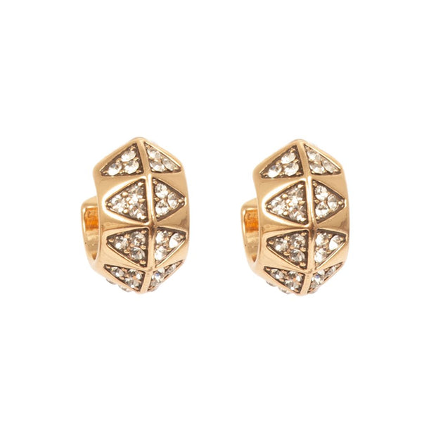 Shine Bright Gold Creol Earring 17mm
