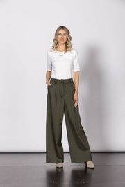 Nine To Five Pant - Olive