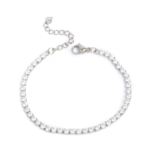 Pure Steel Chain Bracelet - Silver