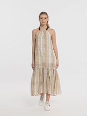 Frequency Dress - Beige