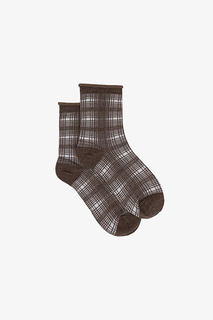 Winter Plaid Sock