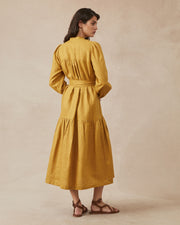 Claudia Dress - Mustard